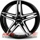 Alutec Poison 6x15 5x100 ET 40 Dia 57,1 (Black)